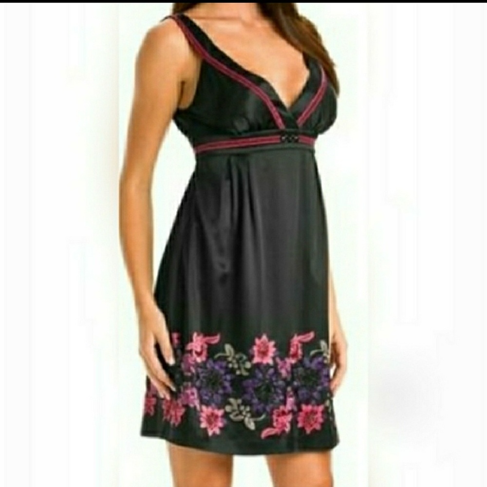 Guess Jeans Black mini dress